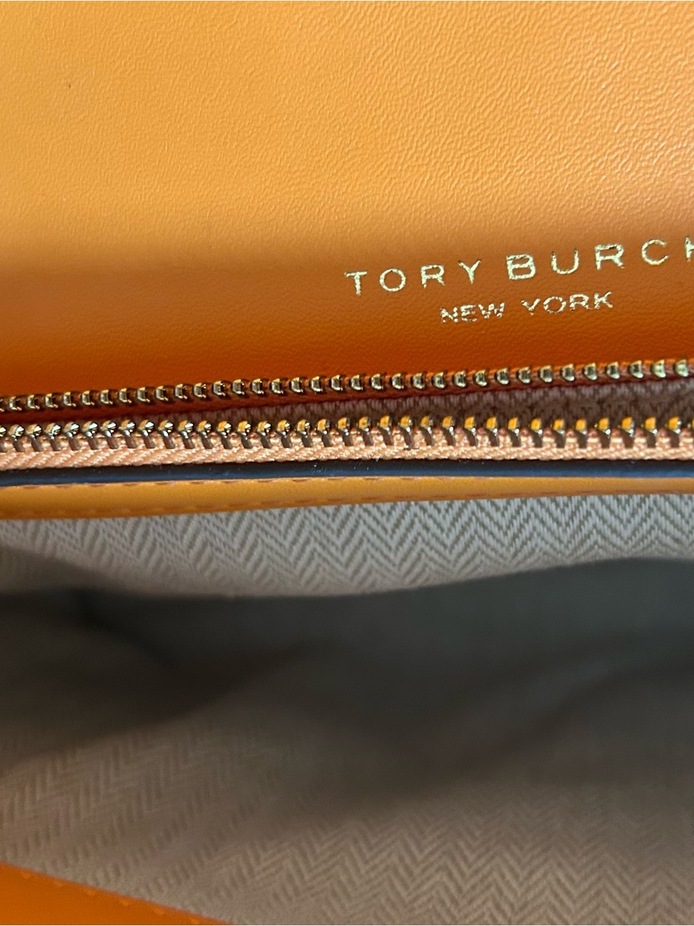 Tory Burch Blue and Orange Crochet Chain Shoulder Bag kira - Picture 9 of 10
